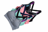 Új Női Sportmelltartó Szexi Gym Fitness Sport Nagy intenzitású kültéri Ütésálló futósport felső, légáteresztő fitness melltartó