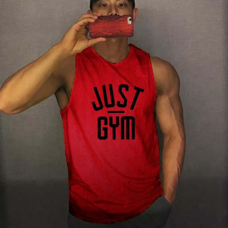 Trenažieru zāle Apģērbs Vīriešu kultūrisms Ātri nožūst Tīkla bezpiedurkņu veste Džemperis Fitnesa Treniņa Sporta Apģērba Topi Vīriešu