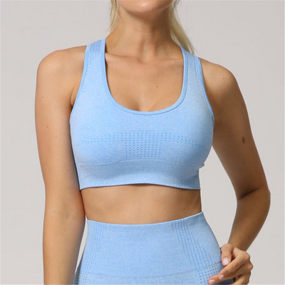Besiūliai moterų jogos rinkiniai treniruotėms Crop Top sportinė liemenėlė treniruoklių salė Drabužiai aukštu juosmeniu Bėgimo antblauzdžiai Sportinė apranga Sveiko kūno rengybos drabužiai