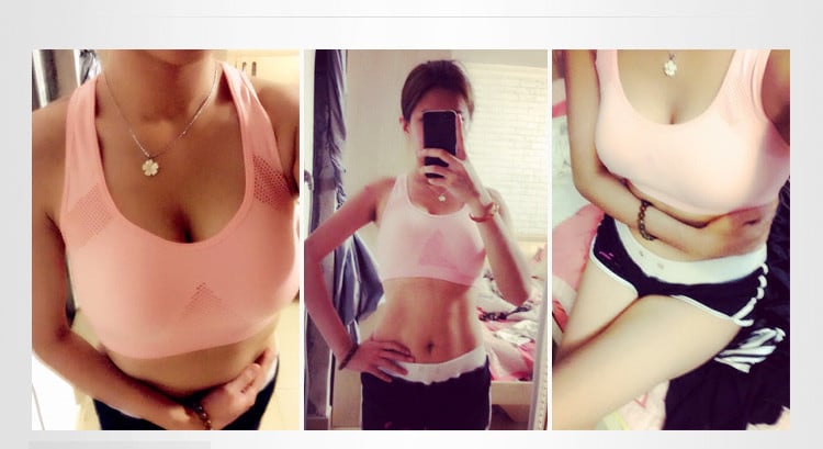 Professzionális izzadságelnyelő felső atlétikai futósport melltartó jóga edzőterem fitnesz felső női varrat nélküli párnázott mellény tankok melltartó ML XL méret