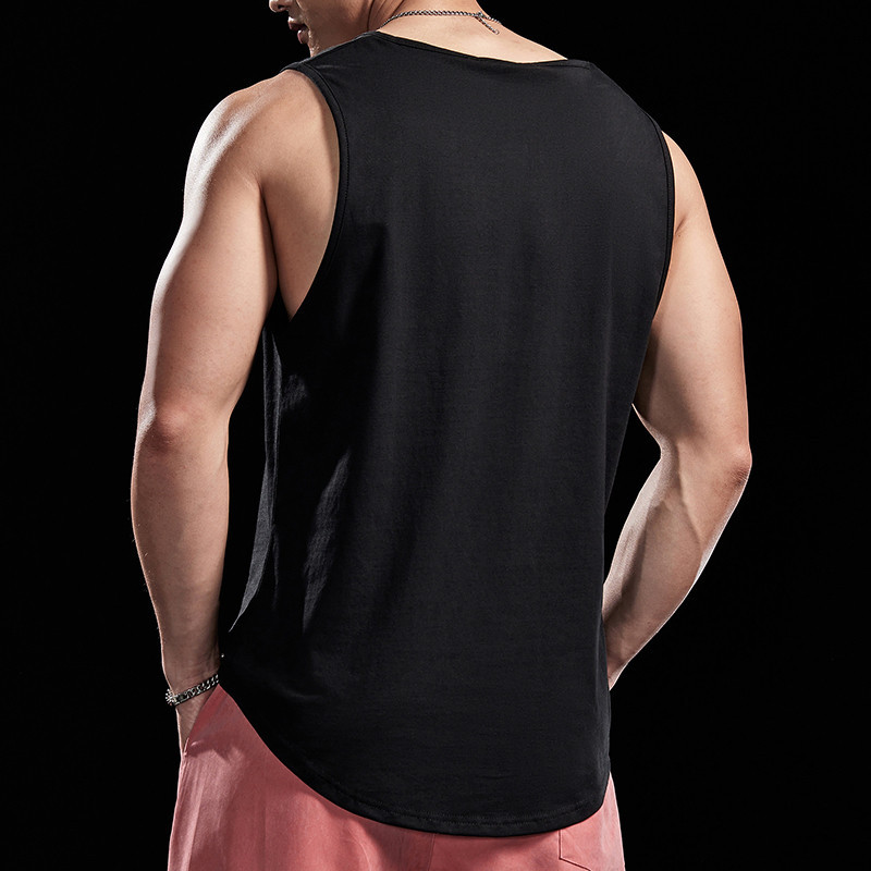 2022 ÚJ Férfi Sport Tank felső nyári edzőtermek Tank felső férfi Fitness ujjatlan ing Férfi hálós lélegző alsóing Futómellény férfi