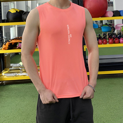 2022 Мрежа за бодибилдинг Потници за бягане Мъжки фитнес тренировка Фитнес риза без ръкави Мъжка бързосъхнеща долна тениска Лятна спортна жилетка