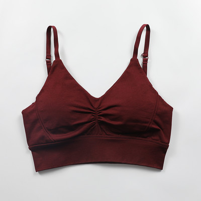 Ženski kabriolet Racerback sportski grudnjaci Effortless Micro Bralette Bešavni grudnjak za jogu Gym Crop Top Push Up sportski grudnjak Top za vježbanje