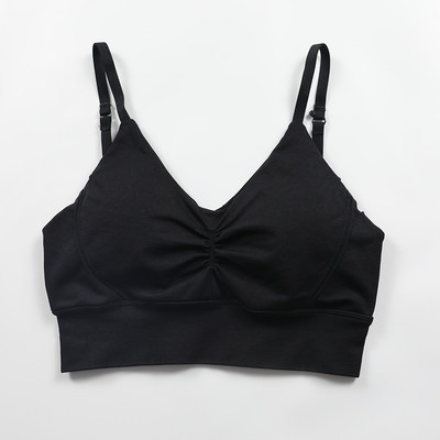 Ženski kabriolet Racerback sportski grudnjaci Effortless Micro Bralette Bešavni grudnjak za jogu Gym Crop Top Push Up sportski grudnjak Top za vježbanje