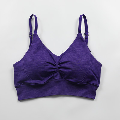 Ženski kabriolet Racerback sportski grudnjaci Effortless Micro Bralette Bešavni grudnjak za jogu Gym Crop Top Push Up sportski grudnjak Top za vježbanje