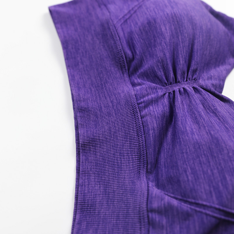 Ženski kabriolet Racerback sportski grudnjaci Effortless Micro Bralette Bešavni grudnjak za jogu Gym Crop Top Push Up sportski grudnjak Top za vježbanje