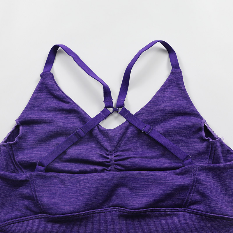 Ženski kabriolet Racerback sportski grudnjaci Effortless Micro Bralette Bešavni grudnjak za jogu Gym Crop Top Push Up sportski grudnjak Top za vježbanje
