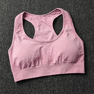 Vital Seamless Sportmelltartó Közepes tartású Running Racerback Jóga Melltartó Mellény típusú Melltartó Sport Női Fitness Melltartó Felső Aktív viselet