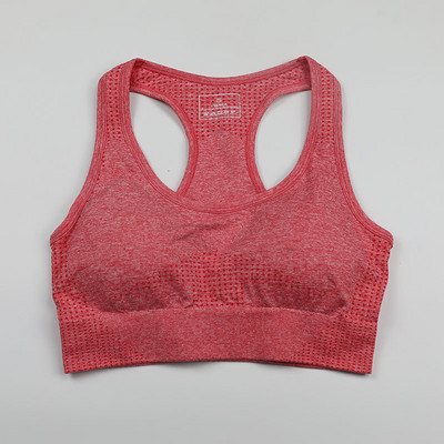 Vital Seamless Sportmelltartó Közepes tartású Running Racerback Jóga Melltartó Mellény típusú Melltartó Sport Női Fitness Melltartó Felső Aktív viselet