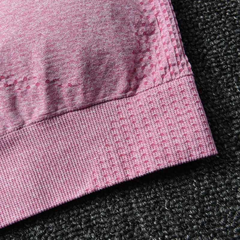 Vital Seamless Sportmelltartó Közepes tartású Running Racerback Jóga Melltartó Mellény típusú Melltartó Sport Női Fitness Melltartó Felső Aktív viselet