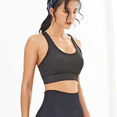 Γυναικείο αθλητικό σουτιέν Hollow Running Yoga Tops Gym Αντικραδασμικό Συγκέντρωση Αναπνεύσιμο μονοκόμματο στήθος για κορίτσι σέξι εσώρουχα γυμναστικής