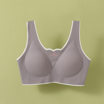 Teljes kupa lélegző bralette varrat nélküli melltartó női melltartó vezeték nélküli melltartó cső felső sportmelltartóhoz jóga fehérnemű Fitness mellény