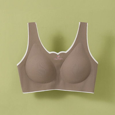 Teljes kupa lélegző bralette varrat nélküli melltartó női melltartó vezeték nélküli melltartó cső felső sportmelltartóhoz jóga fehérnemű Fitness mellény