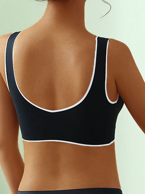 Teljes kupa lélegző bralette varrat nélküli melltartó női melltartó vezeték nélküli melltartó cső felső sportmelltartóhoz jóga fehérnemű Fitness mellény