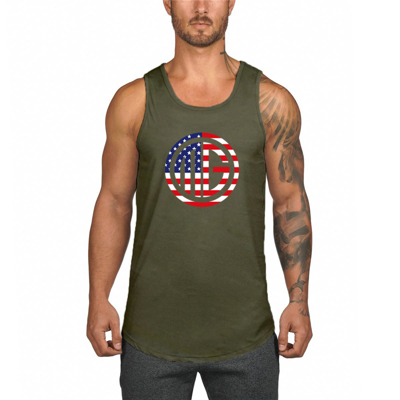 Muška majica bez rukava Bodybuilding Stringer Singlet Gym Potkošulja bez rukava Muški mrežasti fitnes prsluk Sportska odjeća Majica bez rukava za vježbanje