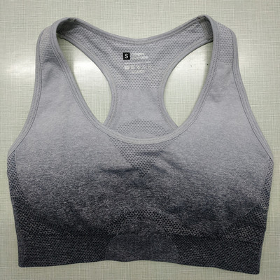 LANTECH jóga melltartó sportruházat Push Up futó sportmelltartó felső párnázott edzés edzés Aktív kocogó Női Fitness Gym Melltartó Ombre