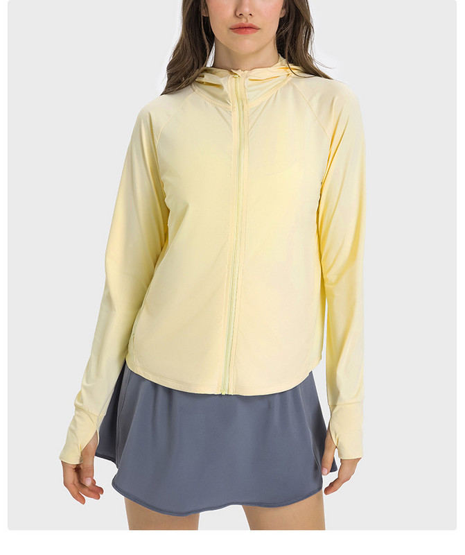 LuluTop sieviešu golfa tenisa jakas sporta zāle sieviešu augšdaļa ar garām piedurknēm jogas sporta fitnesa āra elpojošs, elastīgs sieviešu sporta apģērbs