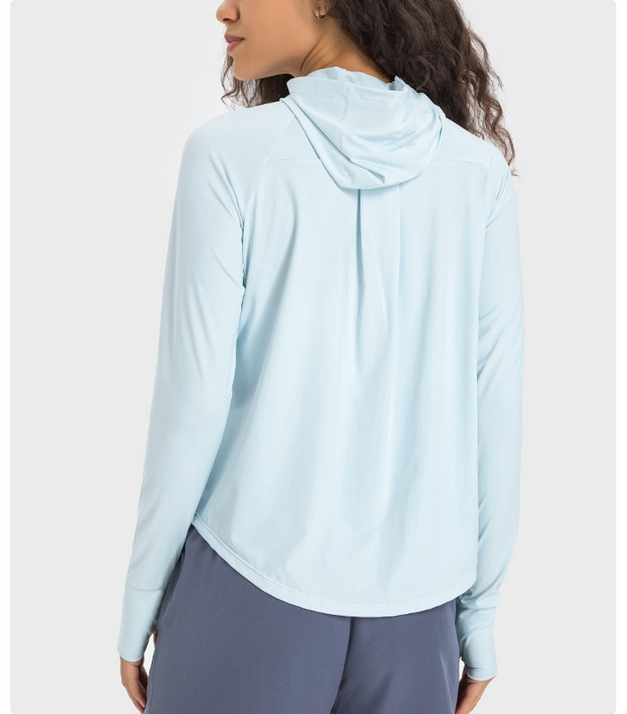 LuluTop sieviešu golfa tenisa jakas sporta zāle sieviešu augšdaļa ar garām piedurknēm jogas sporta fitnesa āra elpojošs, elastīgs sieviešu sporta apģērbs