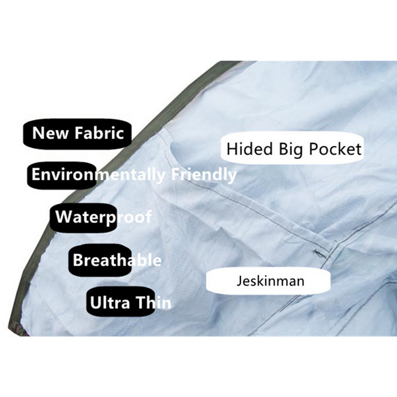 Vasaros itin plonos odos striukė su gobtuvu, apsauganti nuo UV spindulių, kvėpuojanti laipiojimo stovyklavimo striukė su lapais Bionic Camo medžioklės marškinėliai