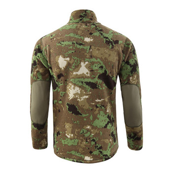 Ανδρικά υπαίθρια πεζοπορία με ζεστό φλις μπουφάν Liner Army Fans Στρατιωτική εκπαίδευση Τακτικά μπουφάν Φθινοπωρινά Χειμερινά αντιανεμικά μπλουζάκια πουλόβερ