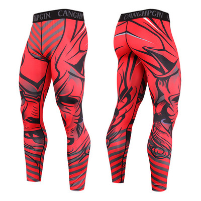 Kompresiniai vyriški antblauzdžiai Fitness Greitai džiūstančios sportinės treniruoklių salės pėdkelnės Vyrai, bėgiojimas, elastingas kultūrizmas, bėgimo kelnės, apsauga nuo bėrimų