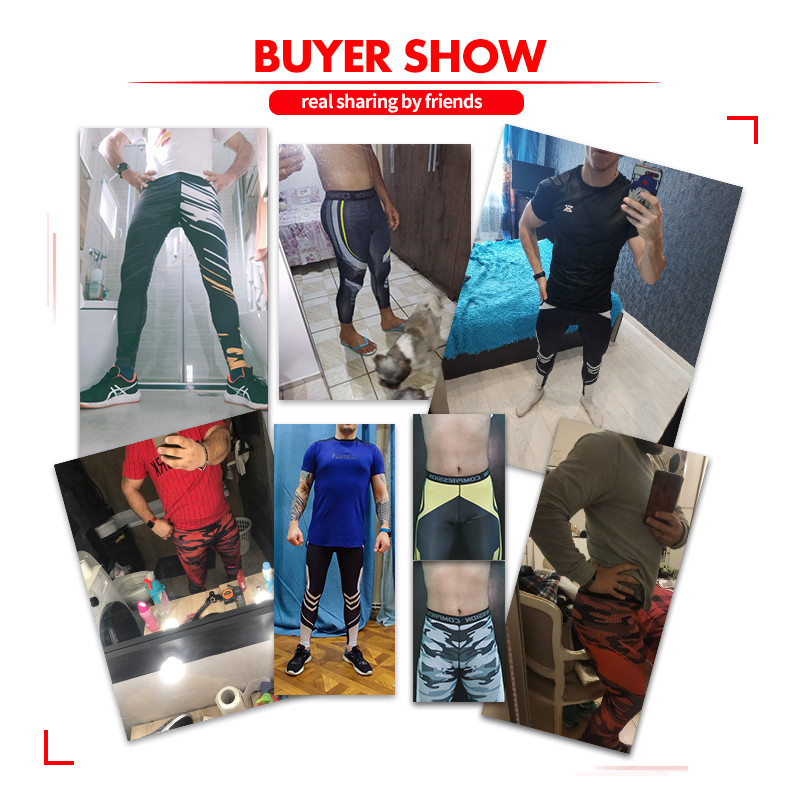 Kompresiniai vyriški antblauzdžiai Fitness Greitai džiūstančios sportinės treniruoklių salės pėdkelnės Vyrai, bėgiojimas, elastingas kultūrizmas, bėgimo kelnės, apsauga nuo bėrimų