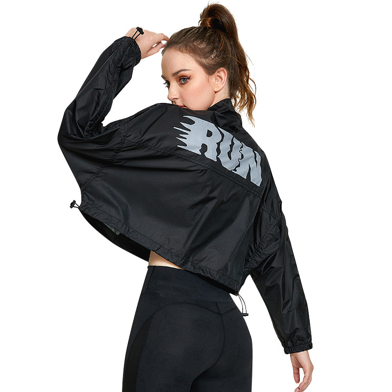 CUGOAO divatos napvédő kabát, női hosszú ujjú edzőkabát, bő, sokoldalú, légáteresztő kabátok Femme kültéri sportruházat