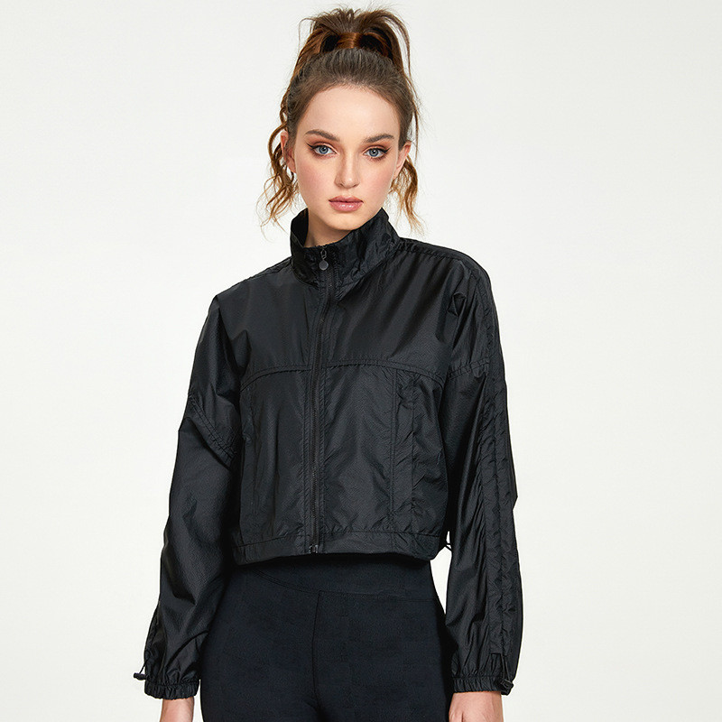 CUGOAO divatos napvédő kabát, női hosszú ujjú edzőkabát, bő, sokoldalú, légáteresztő kabátok Femme kültéri sportruházat