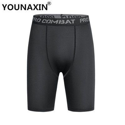 Vyriški bėgimo trumpi šortai Sportiniai 3/4 apkarpyti kelnaitės Antblauzdžiai Sporto salė Krepšinis Fitnesas Pratimai Dviračių kelnės Ilgos Joninės kelnės