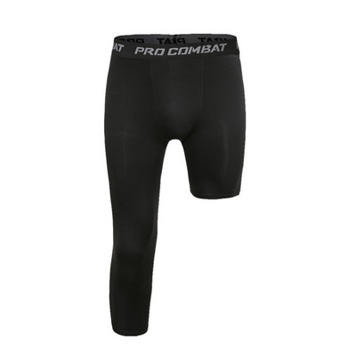 Vasaras vīriešu Kapri skriešanas zeķubikses vingrošanas zāle 3/4 bikses vīriešu basketbols futbols futbols fitnesa vingrinājums sporta apgriezts vienas kājas legingi 20