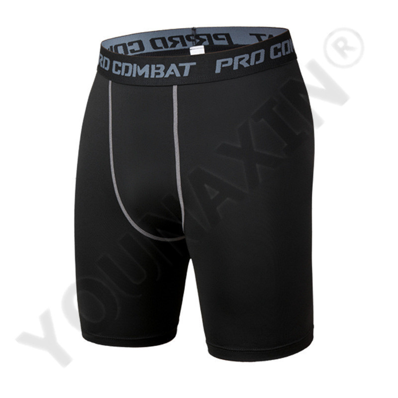 Vyriški antblauzdžiai Bazinis sluoksnis Skinny Compression Sportiniai šortai Sporto salė Fitneso treniruotė Bėgimo apatinės kelnės Pėdkelnės Krepšinio Apatiniai šortai