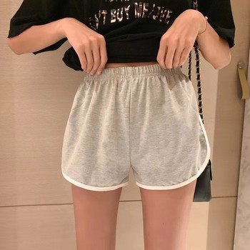 Νέο καλοκαιρινό αθλητικό σορτς Γυναικείο κορεάτικο παντελόνι casual μεγάλο μέγεθος Loose παντελόνι γιόγκα με φαρδύ πόδι Παντελόνι για τρέξιμο εξωτερικού χώρου τριών τετάρτων