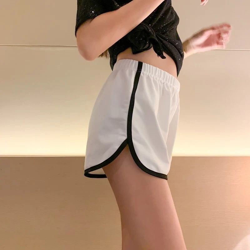 Νέο καλοκαιρινό αθλητικό σορτς Γυναικείο κορεάτικο παντελόνι casual μεγάλο μέγεθος Loose παντελόνι γιόγκα με φαρδύ πόδι Παντελόνι για τρέξιμο εξωτερικού χώρου τριών τετάρτων