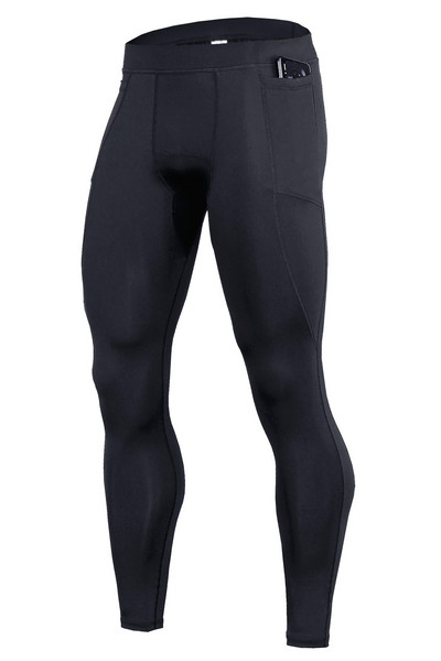 UUS Compressie Broek jõusaali säärised Mannen Jooksusport Sneldrogende Broek Fitness Training Broek Mannelijke Treening