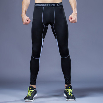 Компресионни панталони Мъжки чорапогащник за фитнес за бягане Фитнес Бързосъхнещи спортни джогинг панталони Тренировка Мъжки панталони Клинове за бягане