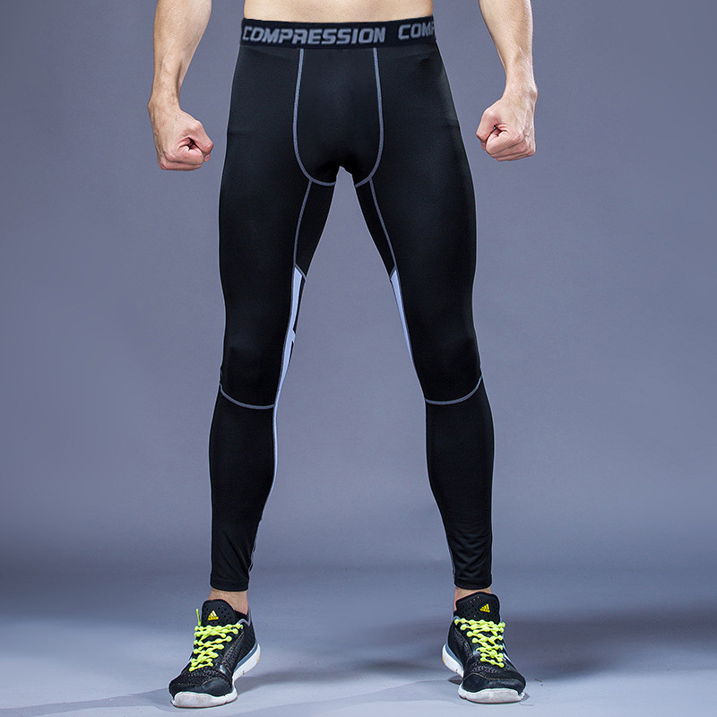 Kompressziós nadrágok Férfi Gym futóharisnya Fitness Quick Dry Fit Sport Jogging Nadrág Edzés Férfi Nadrág Leggings futáshoz