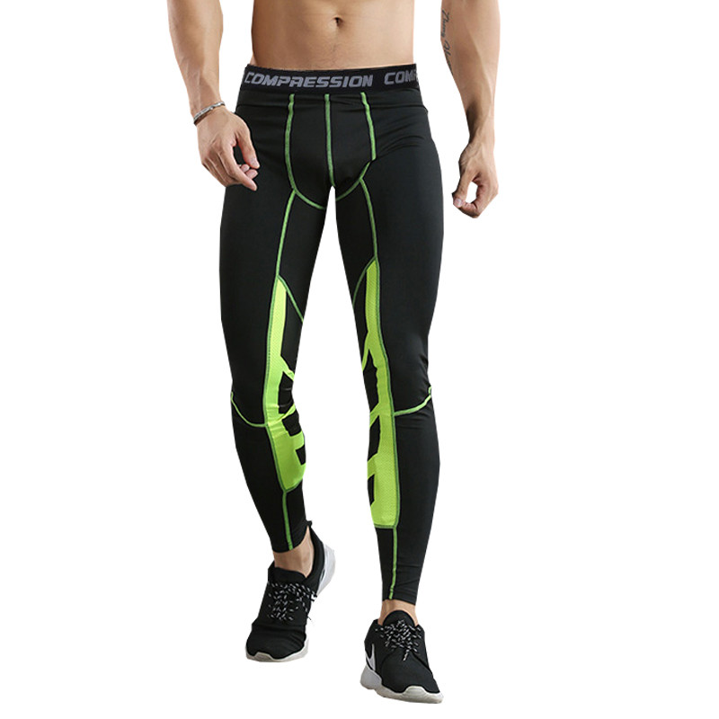 Kompressziós nadrágok Férfi Gym futóharisnya Fitness Quick Dry Fit Sport Jogging Nadrág Edzés Férfi Nadrág Leggings futáshoz