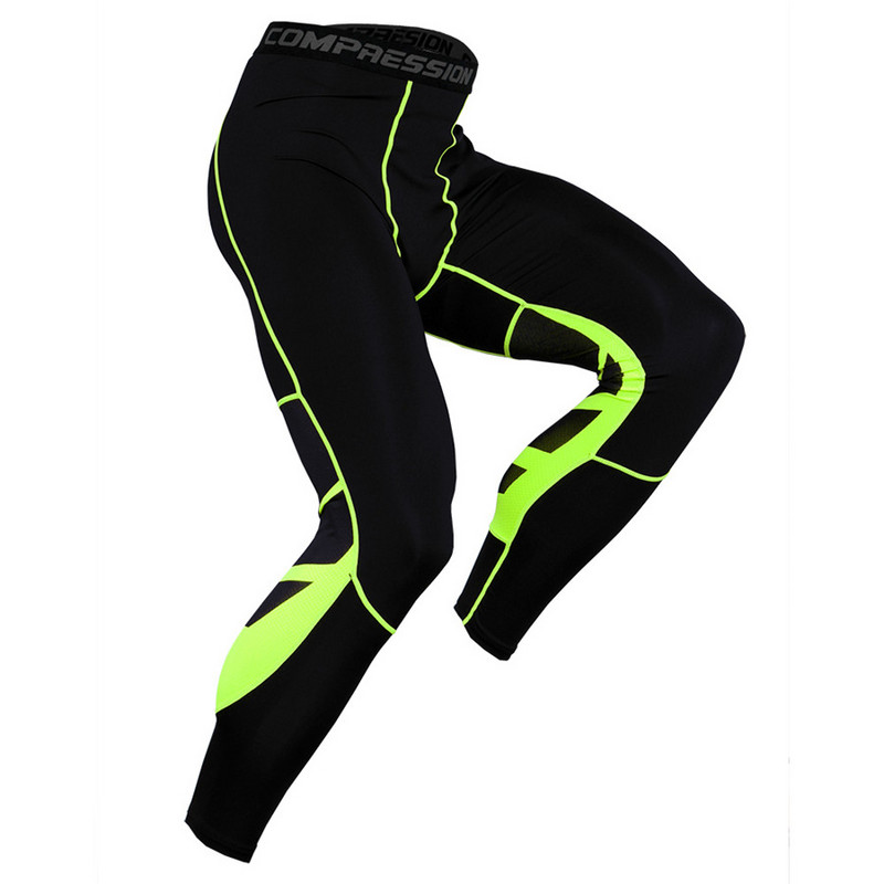 Kompressziós nadrágok Férfi Gym futóharisnya Fitness Quick Dry Fit Sport Jogging Nadrág Edzés Férfi Nadrág Leggings futáshoz