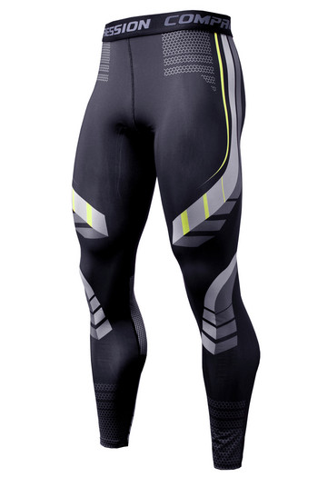 Αθλητικό ανδρικό καλσόν Παντελόνι συμπίεσης για τρέξιμο Quick Dry Fitness κολάν Ανδρικά αθλητικά ρούχα προπόνηση Καλσόν μπάσκετ Παντελόνι γυμναστικής