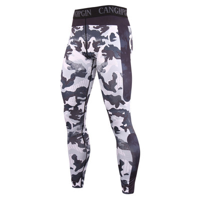 Reducere caldă Pantaloni de compresie pentru gimnastică pentru bărbați Colanți pentru alergare Colanți sport Pantaloni de trening pentru antrenament Fitness, Pantaloni strânși pentru antrenament pentru jogging