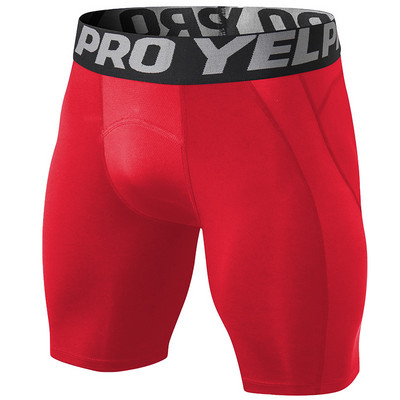 Férfi kompressziós rövidnadrágok tornatermi ruházat vékony sportruházat kocogó fehérnemű Fitness rövid harisnya Atlétikai nadrágok Férfi leggings alsók