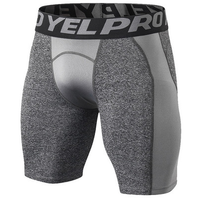 Férfi kompressziós rövidnadrágok tornatermi ruházat vékony sportruházat kocogó fehérnemű Fitness rövid harisnya Atlétikai nadrágok Férfi leggings alsók