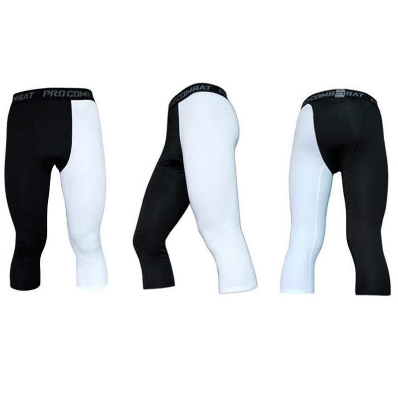 Férfi Capri futóharisnya tornaterem diák fiú nadrág Férfi kosárlabda labdarúgás labdarúgás fitness edzés gyakorlat sport vágott nadrág