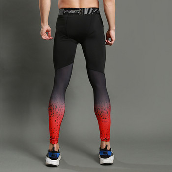 Ανδρικά κολάν συμπίεσης για τρέξιμο Αθλητικό παντελόνι προπόνησης Καλσόν γυμναστικής Παντελόνι γυμναστικής μαλακό αθλητικά ρούχα Quick Dry Jogging Breathble
