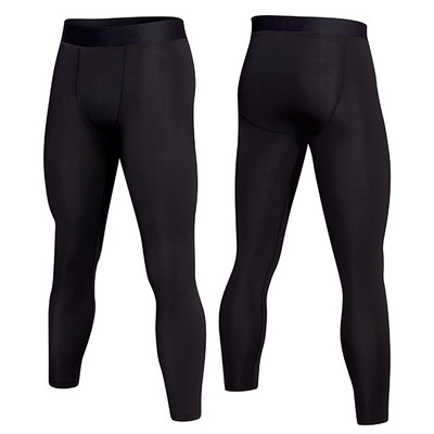 Legingi Skriešana Vīriešu Kompresijas Bikses Stingras Sporta Legingi Fitnesa audums 3/4 Bikses basketbola futbols Skinny Leggins Hombre