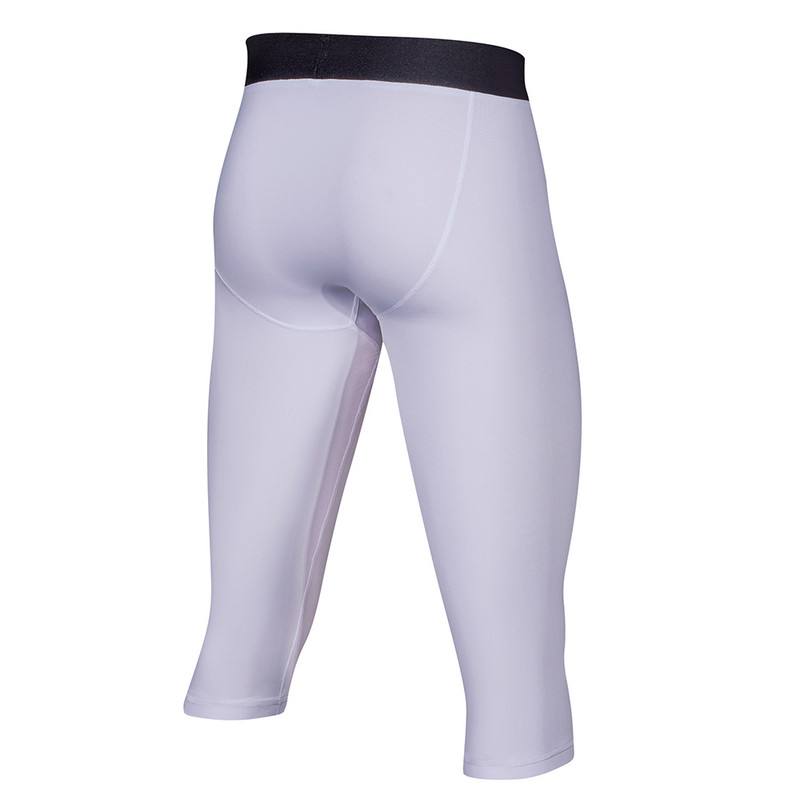 Legingi Skriešana Vīriešu Kompresijas Bikses Stingras Sporta Legingi Fitnesa audums 3/4 Bikses basketbola futbols Skinny Leggins Hombre