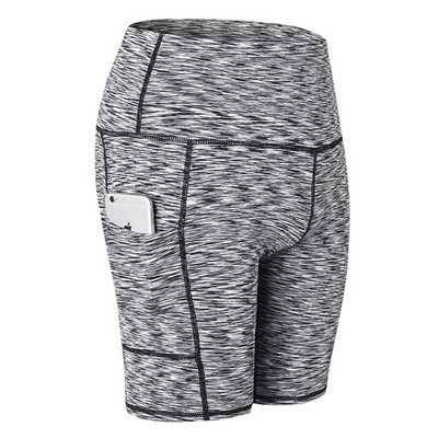 Harisnyanadrág Női Sport Leggings Jogging Shorts Compression Running Leggins Jóga Shorts Magas derekú melegítőnadrág Színes