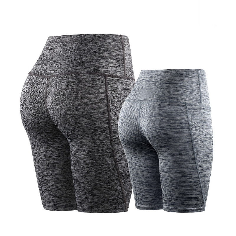 Harisnyanadrág Női Sport Leggings Jogging Shorts Compression Running Leggins Jóga Shorts Magas derekú melegítőnadrág Színes