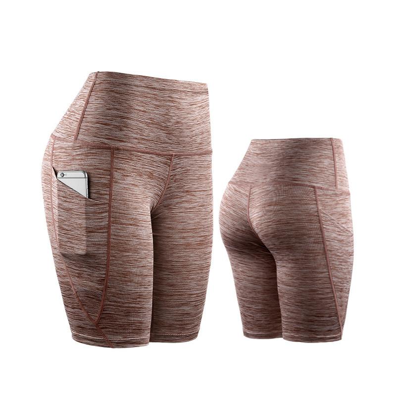 Harisnyanadrág Női Sport Leggings Jogging Shorts Compression Running Leggins Jóga Shorts Magas derekú melegítőnadrág Színes