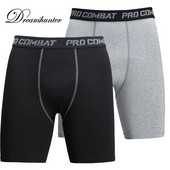 Pantaloni scurți de fitness pentru bărbați, cu uscare rapidă, jambiere elastice cu compresie, pantaloni de antrenament, pantaloni scurți pentru alergare, negru gri, mărime mare 3XL